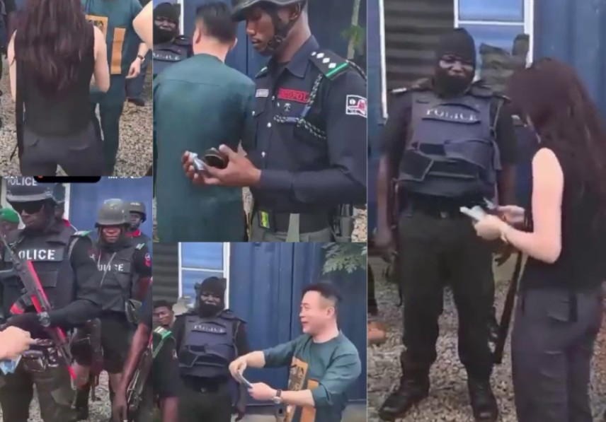 Force Hqtrs condemns unprofessional conduct of Police officers collecting ₦5,000 from Chinese national