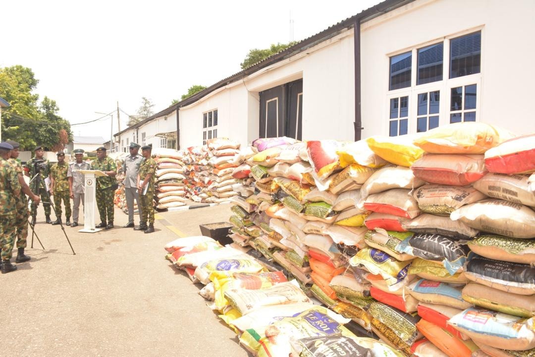 Navy intercepts 1,306 bags of smuggled rice in Lagos