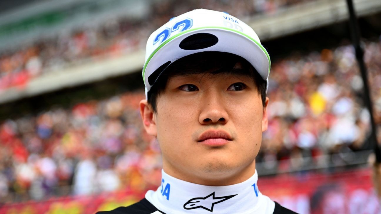 Tsunoda told to be ‘as close to Verstappen as possible’