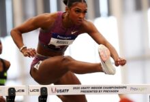 Russell clocks second fastest 100m hurdles in history at Miami meeting