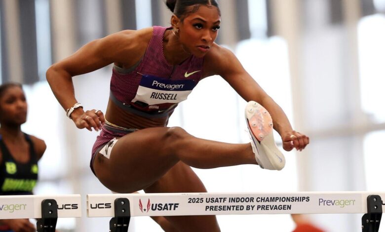Russell clocks second fastest 100m hurdles in history at Miami meeting
