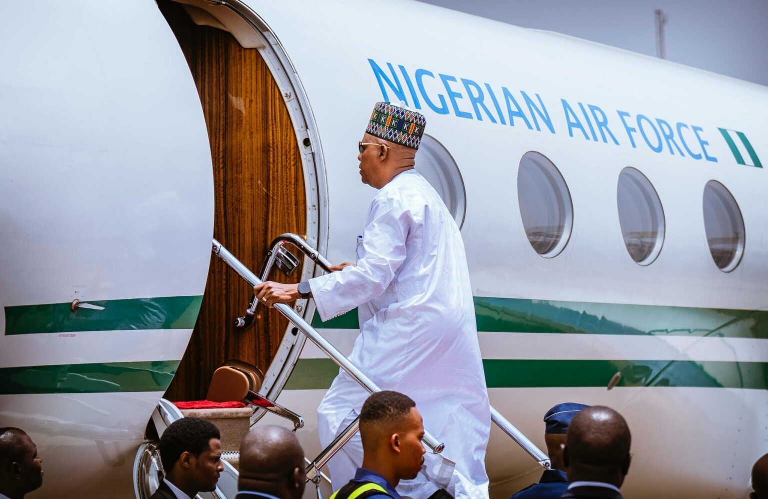 Shettima departs for Gabon to attend presidential inauguration